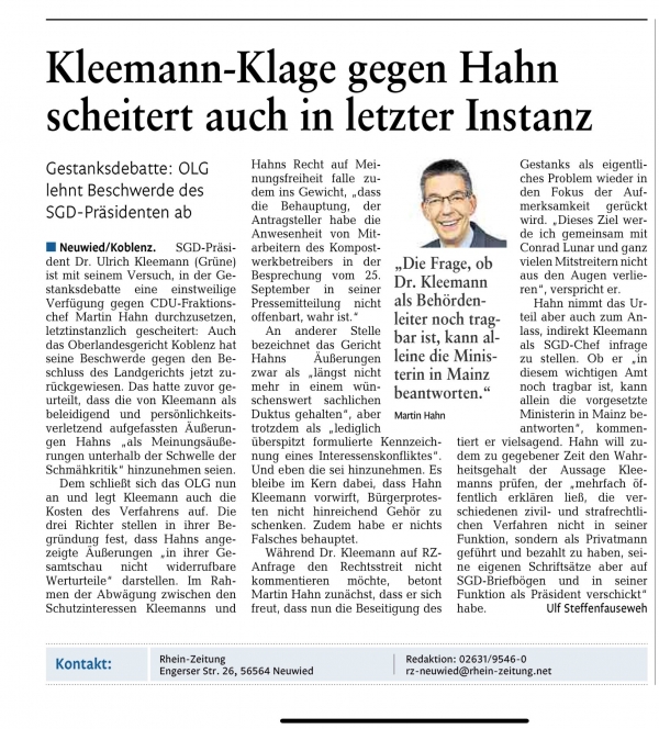 Rhein-Zeitung, Neuwied